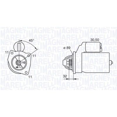 Marş Dinamosu  MAGNETI MARELLI 063227592010