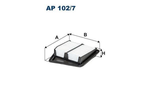 Hava Filtresi  Honda Accord Tourer (CW)(09.2008->)  FILTRON AP 102/7