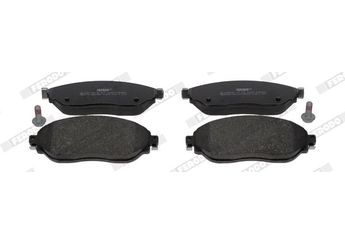 Fren Disk Balata Ön FERODO FVR4840  410601073R 6000620046 6000620616 4106000Q1H 4106000Q2F 4106000Q2L 4106000Q3F 4423332 4423587 95518304 95518893 95527599 410604868R 410607229R 410608638R 8660004058 8660004558