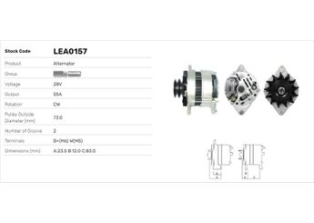 Alternatör  LUCAS ELEKTRIK LEA0157  LEA0157