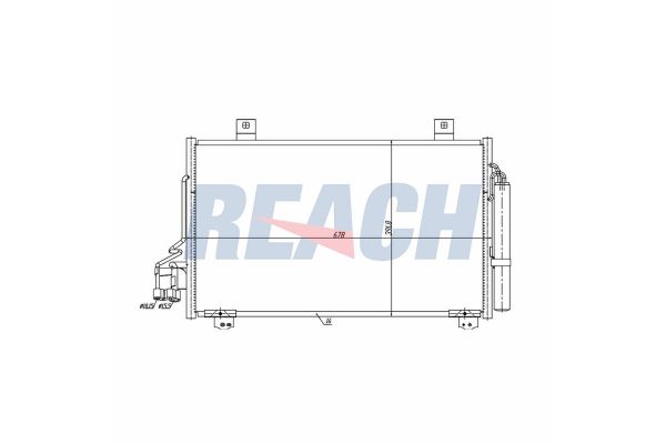 Klima Radyatörü  BSG 55-525-003