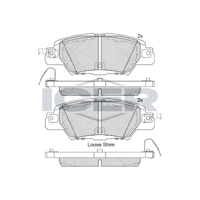 Fren Disk Balata Arka Mazda CX-5 (KF)(09.2017->)  OTOZONE FDA9064-R