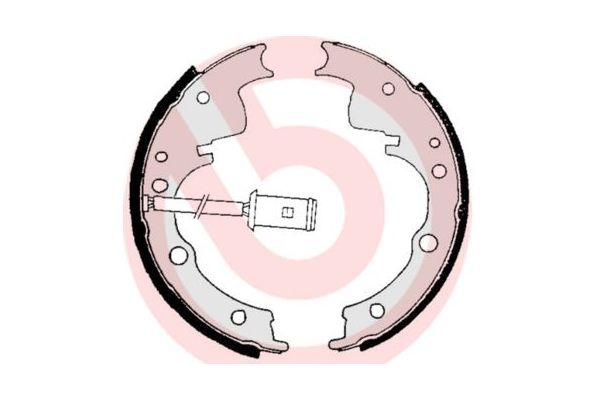 El Fren Balatası  BREMBO S A6 505
