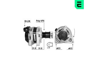 Alternatör  ERA 210874A  1781479 2415006 CV6T10300GA CV6T 10300 GA