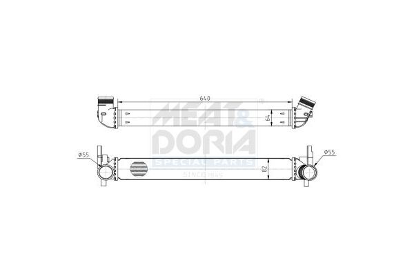 Turbo Radyatörü  BEHR 8ML 376 746-141