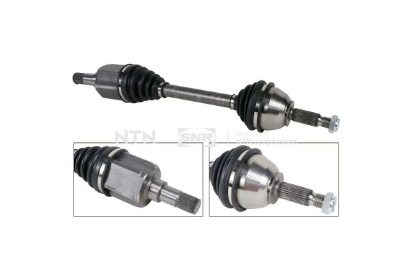 Aks Komple Ön Sol Ford Transit Connect (TC7)(2002->)  MAHER 18275