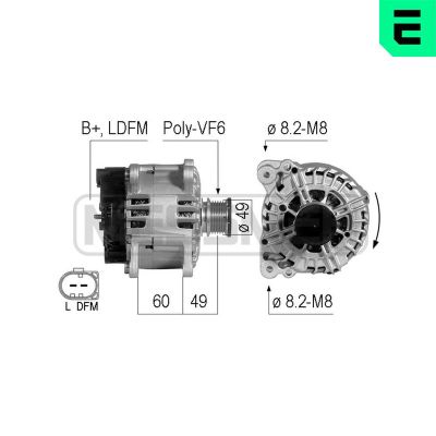 Alternatör  Seat Exeo ST (3R5)(06.2009->)  VALEO 439700