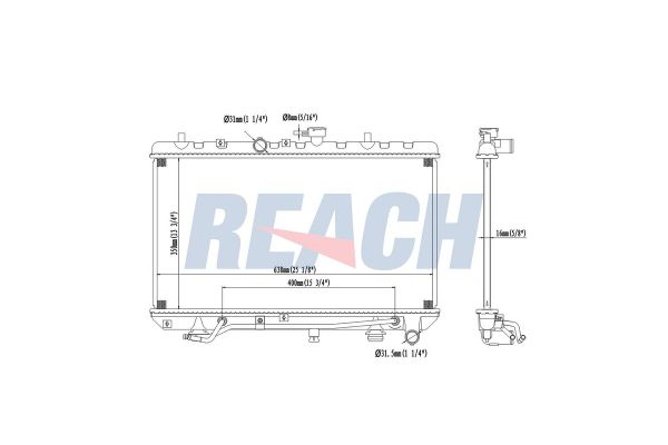 Su Radyatörü  RADISEN RR 66663