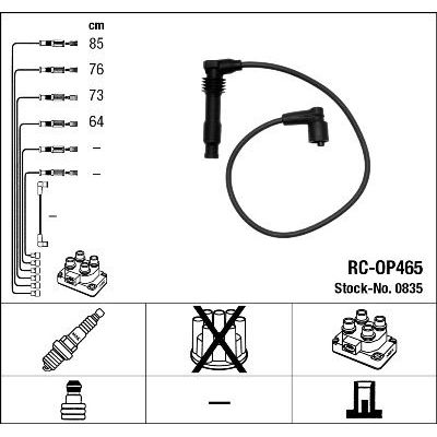 Buji Kablosu  NGK 0835