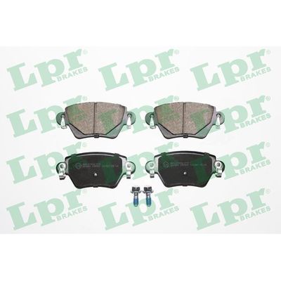 Fren Disk Balata Arka Renault Kangoo (F/KC0)(03.2003->)  LPR 05P897