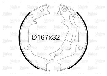 Fren Pabuçlu Balata Arka VALEO 564156  583502KA00 58350-2KA00