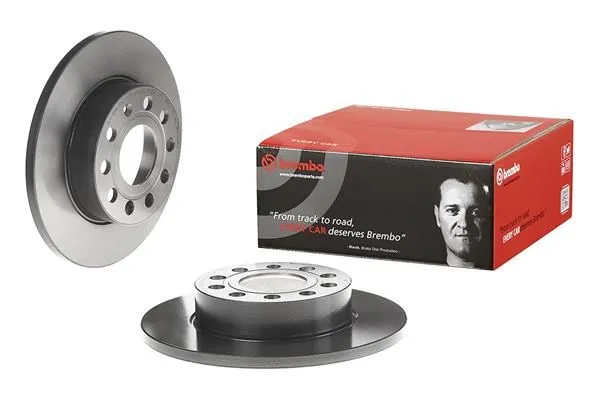 Fren Disk Ayna Arka Sağ ve Sol Audi A3 Sportback (8PA)(09.2004->)  BREMBO 08.9488.11