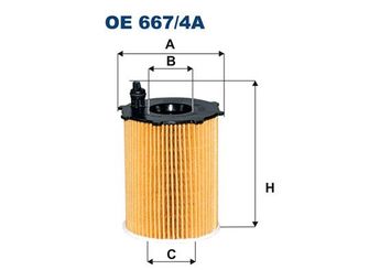 Yağ Filtresi  FILTRON OE 667/4A  1610693780 16 106 937 80 3646431 SU001A3092 SU001-A3092