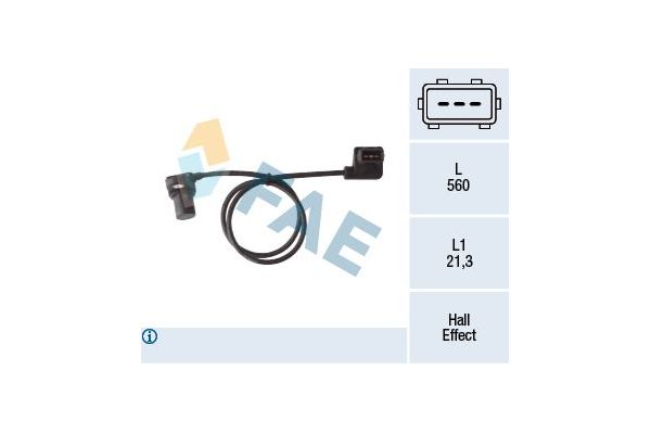 Eksantrik Devir Sensörü  WENDERPARTS BA12141743072