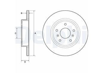 Fren Disk Ayna Arka Sağ ve Sol DELPHI BG4807C  432064CE0A 432064EA0A 43206-4EA0A 432064EA0B 43206-4EA0B 432064CE0B D32064EA0AVA D32064EA0BRV 432068231R