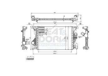 Turbo Radyatörü  VEKA 42-2832  A2475006100 2475006100 247500610068 A247500610068