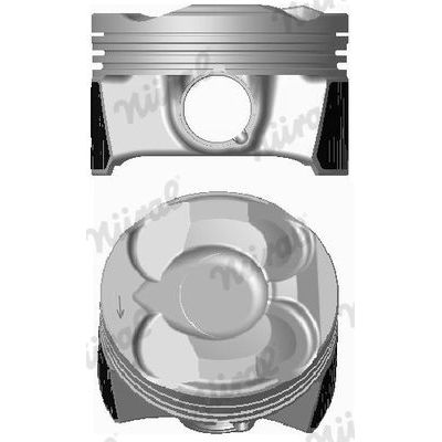 Piston (77.00MM-0.50)   KONEKS 201052