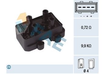 Ateşleme Bobini  BOSCH F 000 ZS0 221  7700873701 7700872449 77 00 872 449 7700872834 77 00 872 834 77 00 873 701 8200141149 82 00 141 149 138765