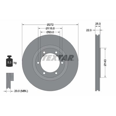 Fren Disk Ayna Ön Sağ ve Sol KALE BALATA TFD00310