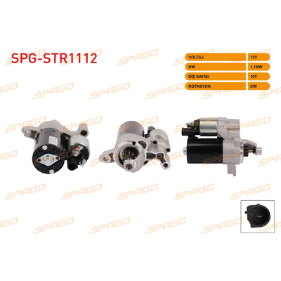 Marş Dinamosu  SPAGO STR1112