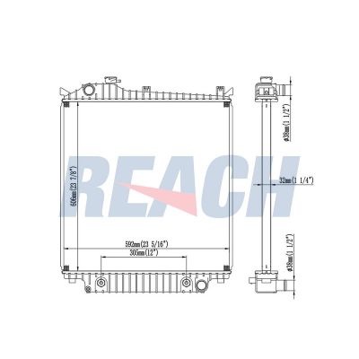 Su Radyatörü  MGA 80475