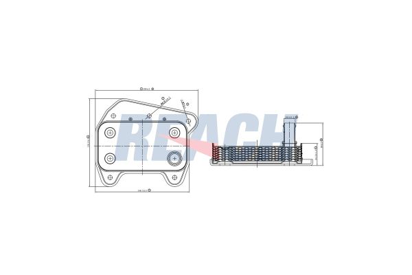 Motor Yağ Soğutucu  Mercedes Viano 4 Matıc (639)(06.2006->)  BEHR 8MO 376 726-321