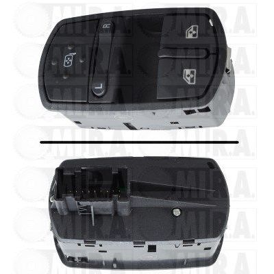 Ayna Kumanda Düğmesi  Opel Corsa D (2006->)  PSA ORJINAL 13258521