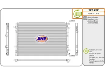 Su Radyatörü  RADISEN RR 607310  214576RS0A RR607310