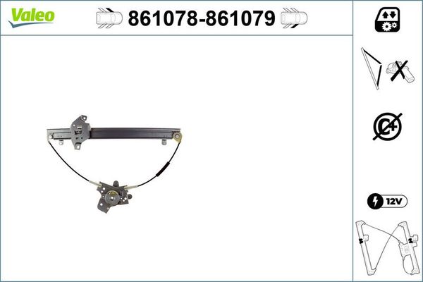 Cam Krikosu Ön Sol Hyundai Lantra S.Wagon (RD)(1999->)  VALEO 861078