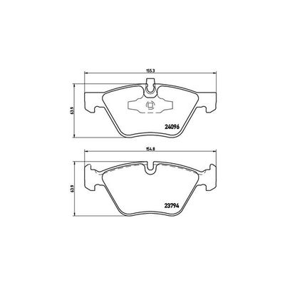 Fren Disk Balata Ön BMW 1 M Serisi Coupe (E82)(2011->)  MAGNETI MARELLI 363700406040