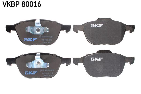 Fren Disk Balata Ön Ford Focus S.Wagon (CB8)(2010->)  SKF VKBP 80016