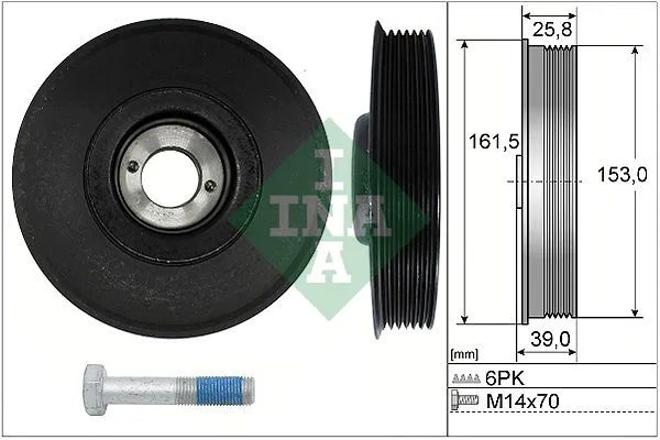 Krank Kasnak  Citroen Jumpy (11.2003->)  INA 544 0039 20