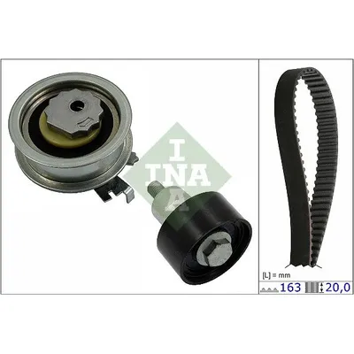 Triger Kayış Seti  Audi A1 Allstreet (GBH)(05.2022->)  INA 530 0592 10