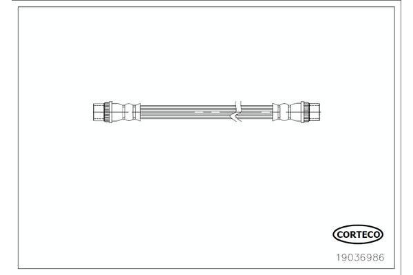 Fren Hortumu Arka Sağ veya Sol SVAC 60-0163