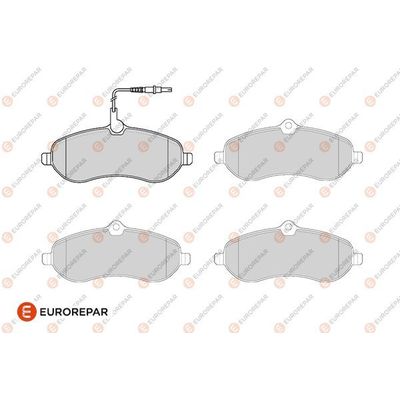 Fren Disk Balata Ön Citroen Jumpy (01.2007->)  EUROREPAR 1686265980