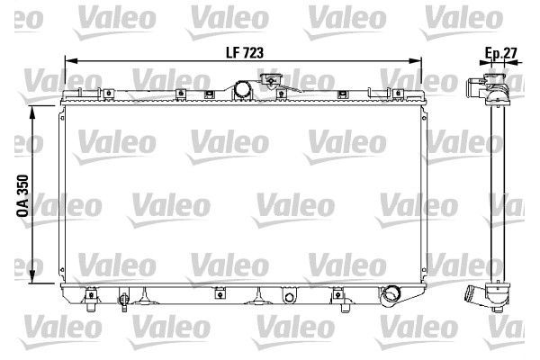 Su Radyatörü  Toyota Corolla (E11)(1997->)  VALEO 731568