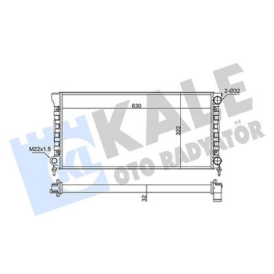 Su Radyatörü  KALE 348285
