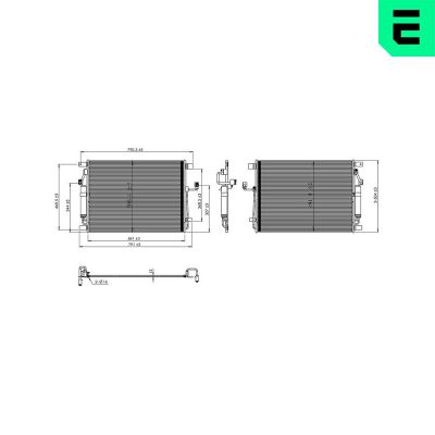 Klima Radyatörü  ERA 667346