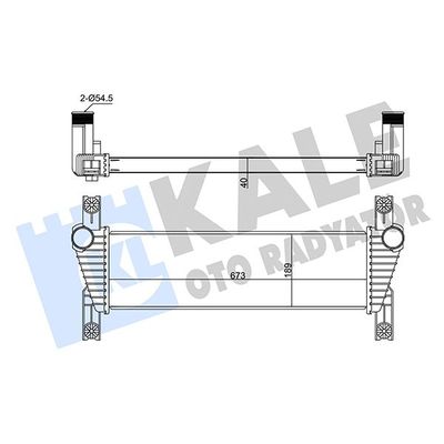 Turbo Radyatörü  KALE 352325