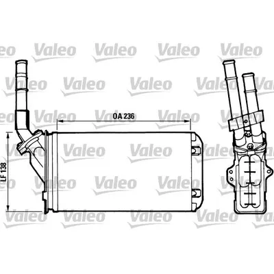 Kalorifer Radyatörü  VALEO 812002