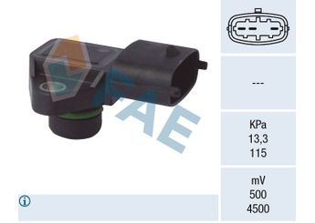 MAP Sensörü  NGK 92953  3930038100 3930038200 39300-38100 39300-38200 39300 38100 39300 38200 AS197 AS-197