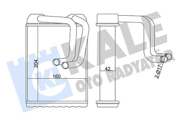 Kalorifer Radyatörü  KALE 358615