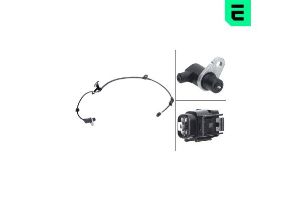Abs Sensörü Ön Sağ Toyota Yaris (NCP1/NLP1/SCP1)(1999->)  OPTIMAL 06-S463