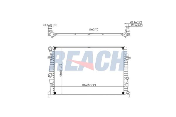 Su Radyatörü  Audi A3 Cabriolet (8VE)(04.2016->)  ORİS BOP103026