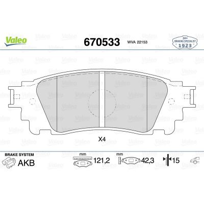 Fren Disk Balata Arka Lexus NX (AZ10)(07.2014->)  OTOZONE FDA9058-R