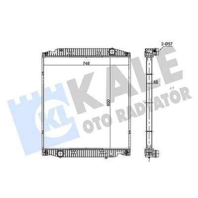 Su Radyatörü  KALE 349385