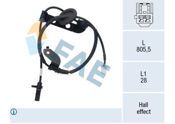 Abs Sensörü Arka Sol MGA 33461  599102H300 59910-2H300