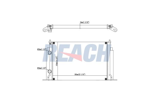 Su Radyatörü  ORİS MFI423034