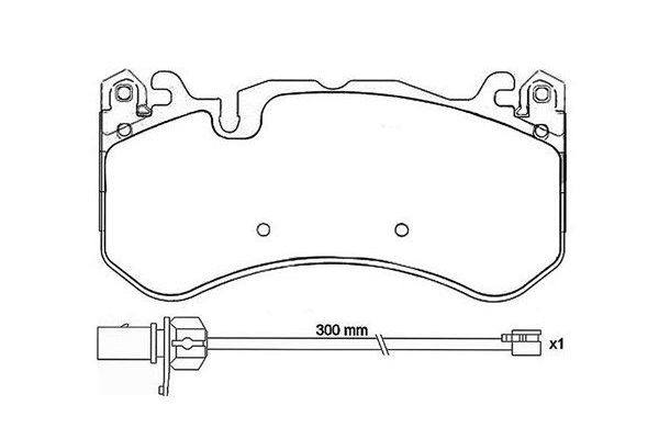 Fren Disk Balata Ön Audi RS 7 Sportback (4GA)(07.2013->)  MAGNETI MARELLI 363700450127