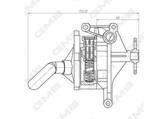 Yağ Pompası  GMB GOAS-80A  A6011801401 6011801401 601 180 14 01